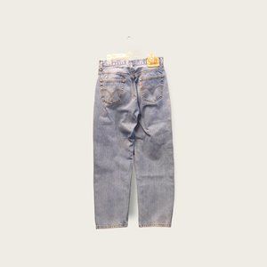 Mens blue Levi 550 jeans, size 38x30